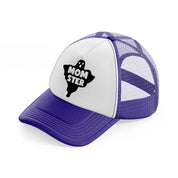 momster-purple-trucker-hat