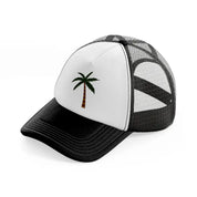 retro elements-23-black-and-white-trucker-hat