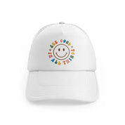 hippiehappy6-white-trucker-hat