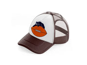 chicago bears ball-brown-trucker-hat