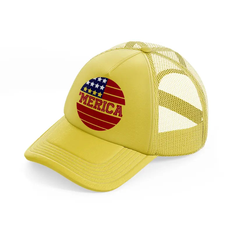 'merica 1-01-gold-trucker-hat