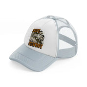 save horse ride cowboy-grey-trucker-hat