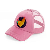 chinese zodiac (2) pink trucker hat