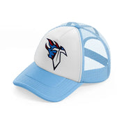 tennessee titans emblem-sky-blue-trucker-hat