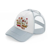 groovy quotes 08 grey trucker hat