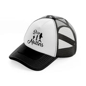 size matters-black-and-white-trucker-hat