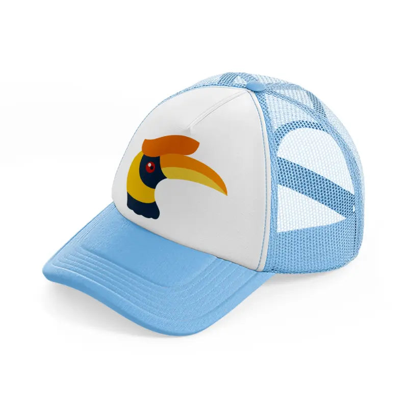 hornbill-sky-blue-trucker-hat