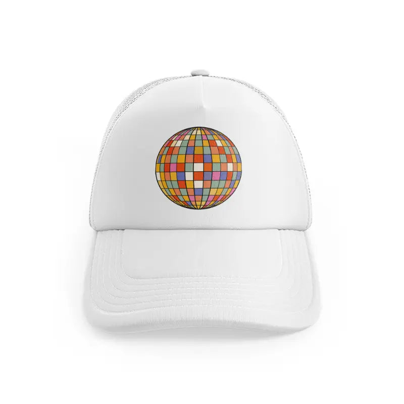 retro elements-62-white-trucker-hat