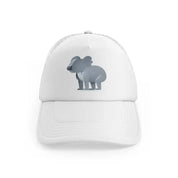 004 koala white trucker hat