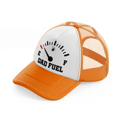 dad fuel-orange-trucker-hat