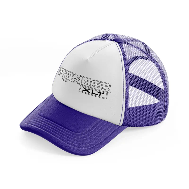 ranger xlt-purple-trucker-hat