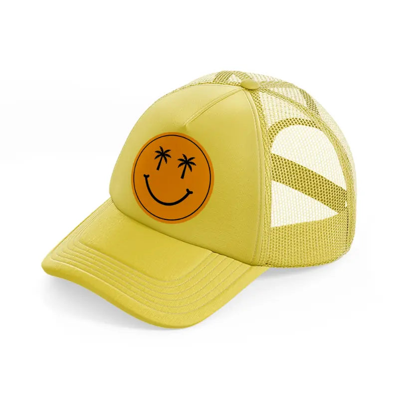 groovy-60s-retro-clipart-transparent-05-gold-trucker-hat