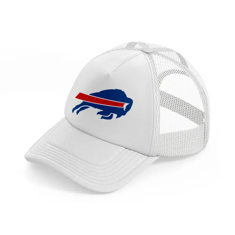 buffalo bills white-white-trucker-hat
