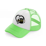 pittsburgh steelers supporter-lime-green-trucker-hat