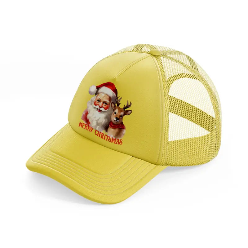 merry-christmas-gold-trucker-hat
