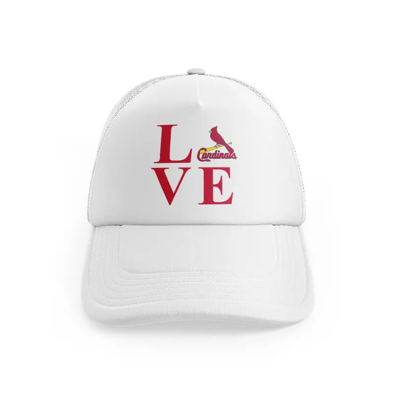 Love Cardinalswhitefront-view