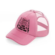 sorry i missed your call i was on the other line rod-pink-trucker-hat