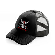 shanks logo-black-trucker-hat