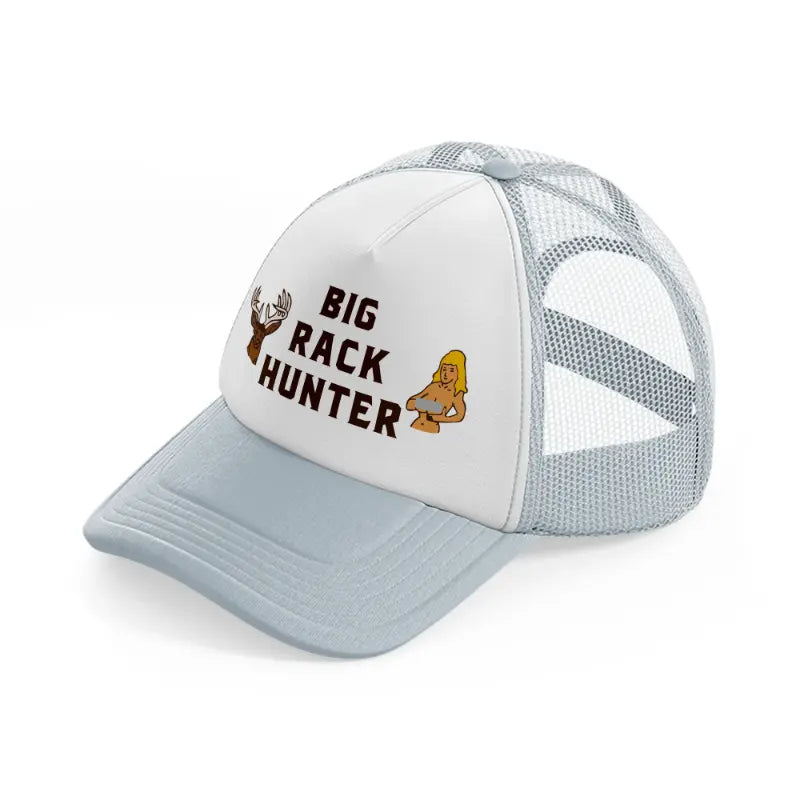 Big Rack Hunter grey Trucker Hat