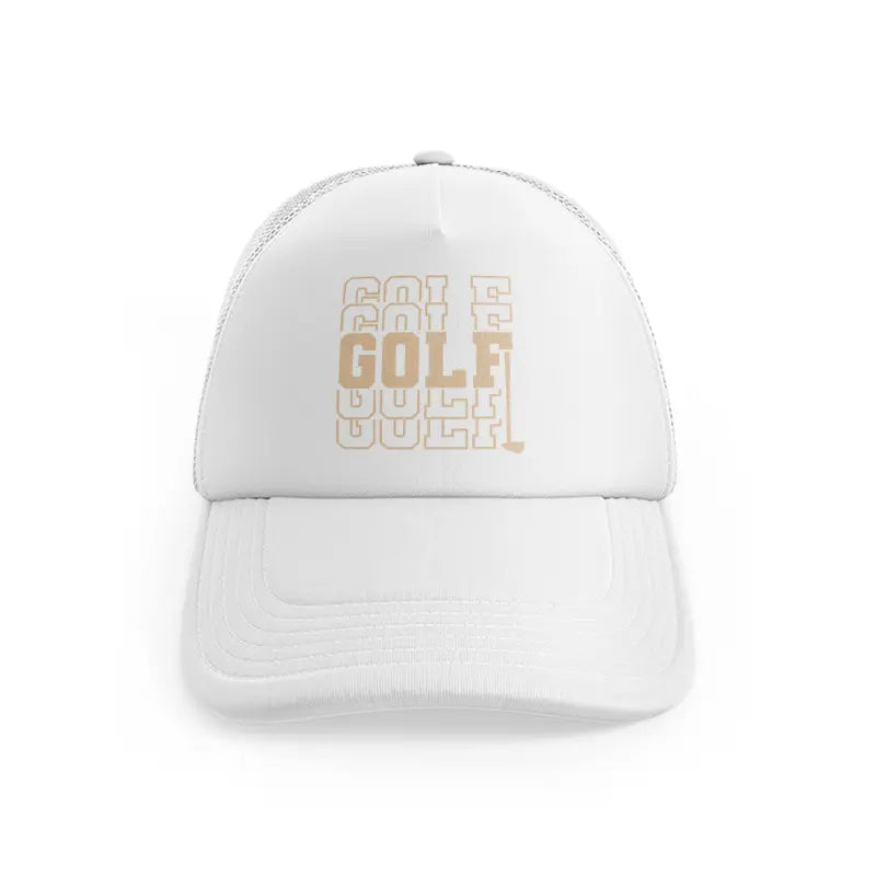 Golf Golf Golfwhitefront view