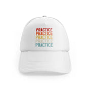 Practicewhitefront-view