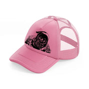 halloween witch pink trucker hat