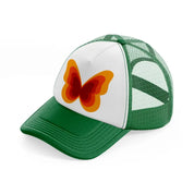 groovy 60s retro clipart transparent 35 green and white trucker hat