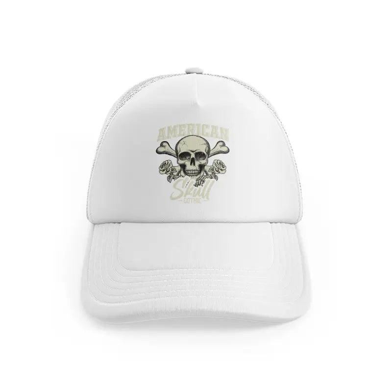 American Skull Gothicwhitefront-view