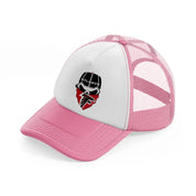 atlanta falcons supporter-pink-and-white-trucker-hat