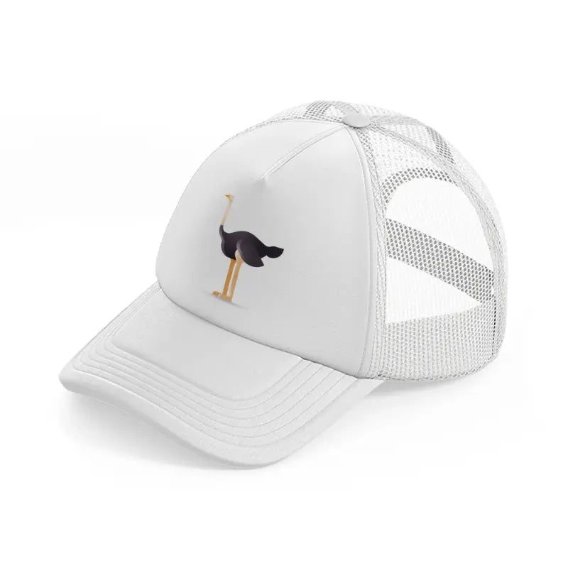 044-ostrich-white-trucker-hat