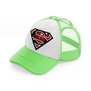 tampa bay buccaneers super hero-lime-green-trucker-hat