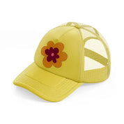 floral elements-28-gold-trucker-hat