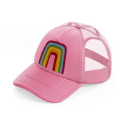 groovy shapes-03-pink-trucker-hat