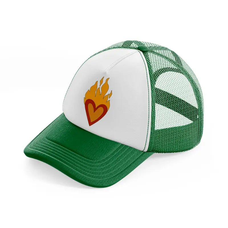 groovy elements-51-green-and-white-trucker-hat