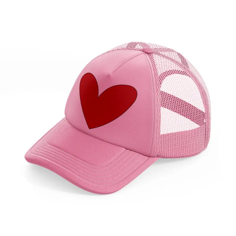 groovy elements-70-pink-trucker-hat