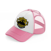 harley-davidson north sea group-pink-and-white-trucker-hat