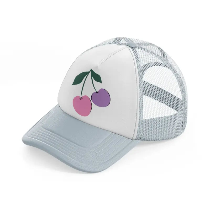 cherries-grey-trucker-hat
