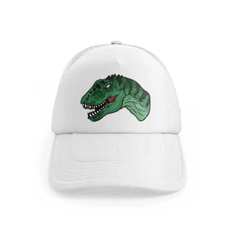 tyrannosaurus rex white trucker hat