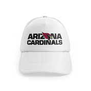 Arizona Cardinals Text With Logowhitefront-view
