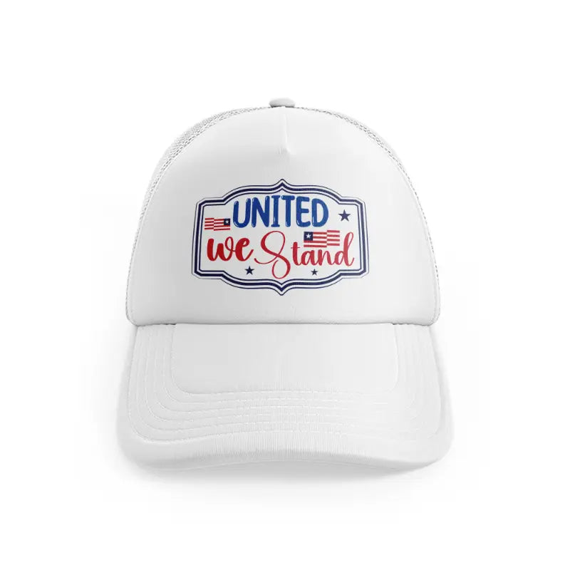 united we stand-01-white-trucker-hat