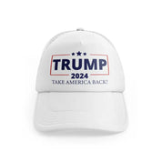 Trump 2024 Take America Backwhitefront-view