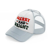 merry and bright-grey-trucker-hat