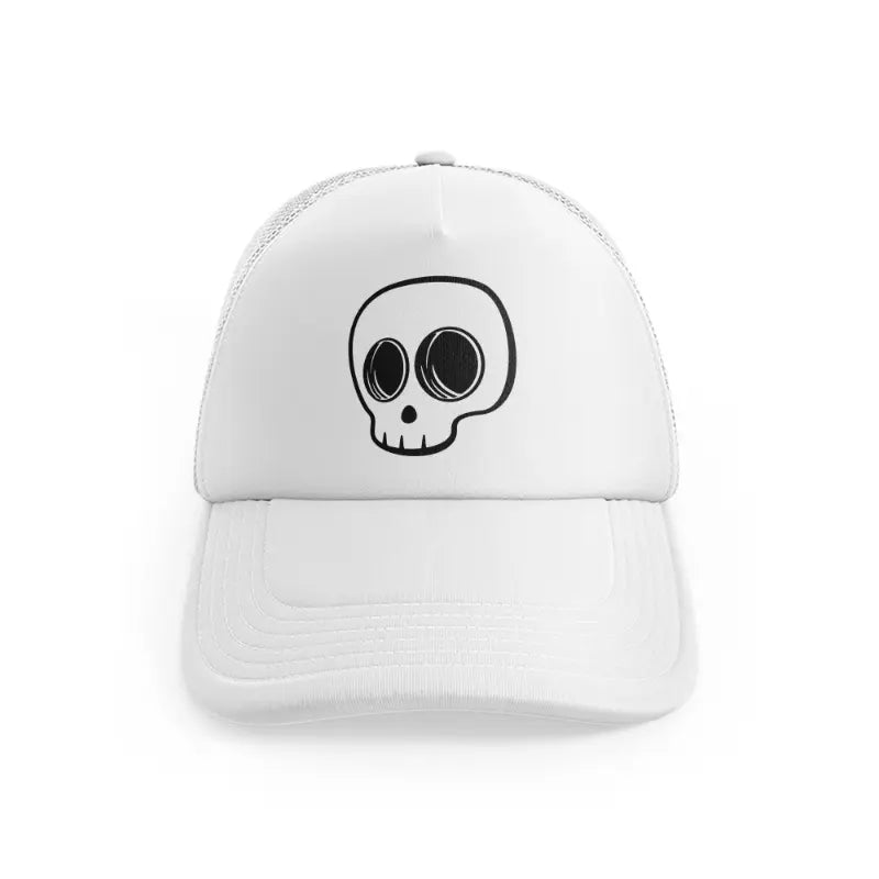 Spooky Skullwhitefront view