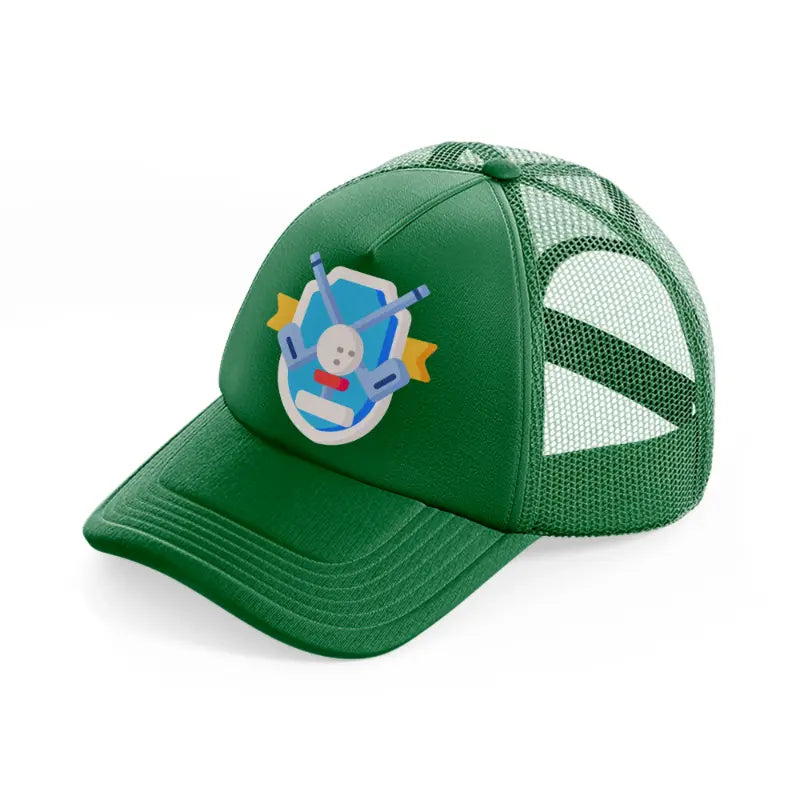 golf club sign-green-trucker-hat